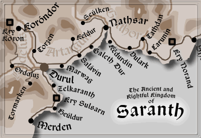 Map of Saranth