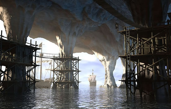 "Pirates Cove" by Carles Piles